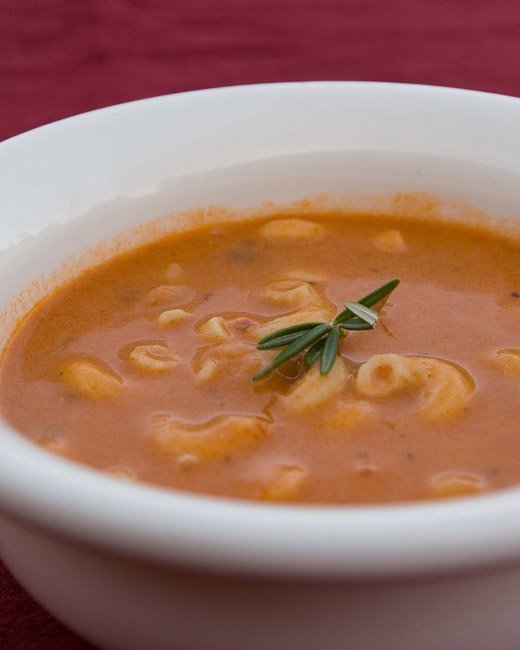 Pasta e Ceci Soup {Pasta and chickpea soup} recipe