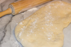 Cinnamon Rolls with Vanilla Icing dough Cinnamon Rolls with Vanilla Icing dough