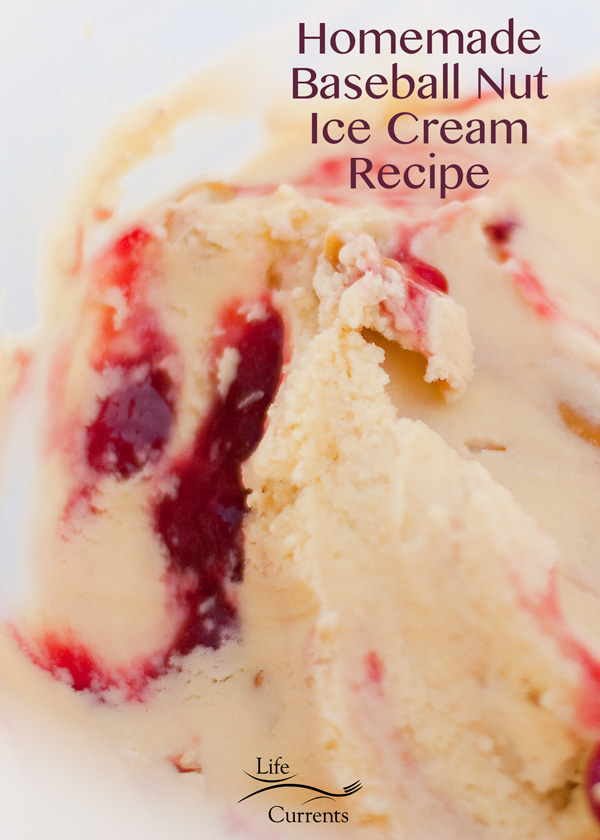 Homemade Baseball Nut Ice Cream Recipe