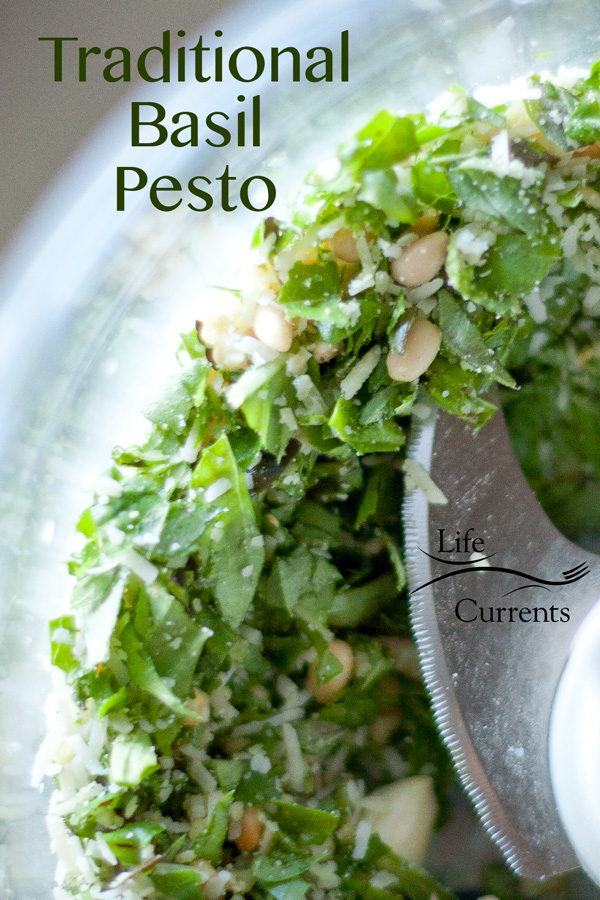 Traditional Pesto - basil, sauce, pasta