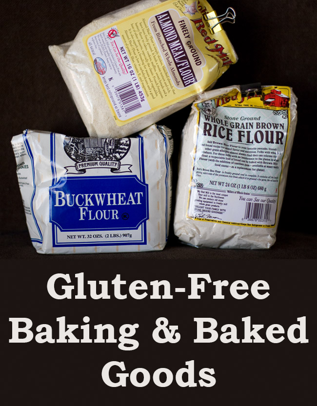 Gluten-Free Baking Baked Goods tutorial with a recipe for Flax Seed Bread -high protein, low carb Three different gluten free flours for a tutorial on Gluten-Free Baking Baked Goods by Life Currents