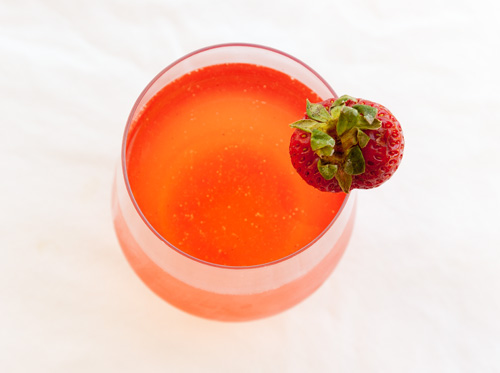 strawberry lime vanilla soda fiz.