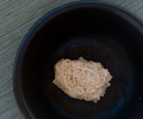 oat solids after getting the milk out.