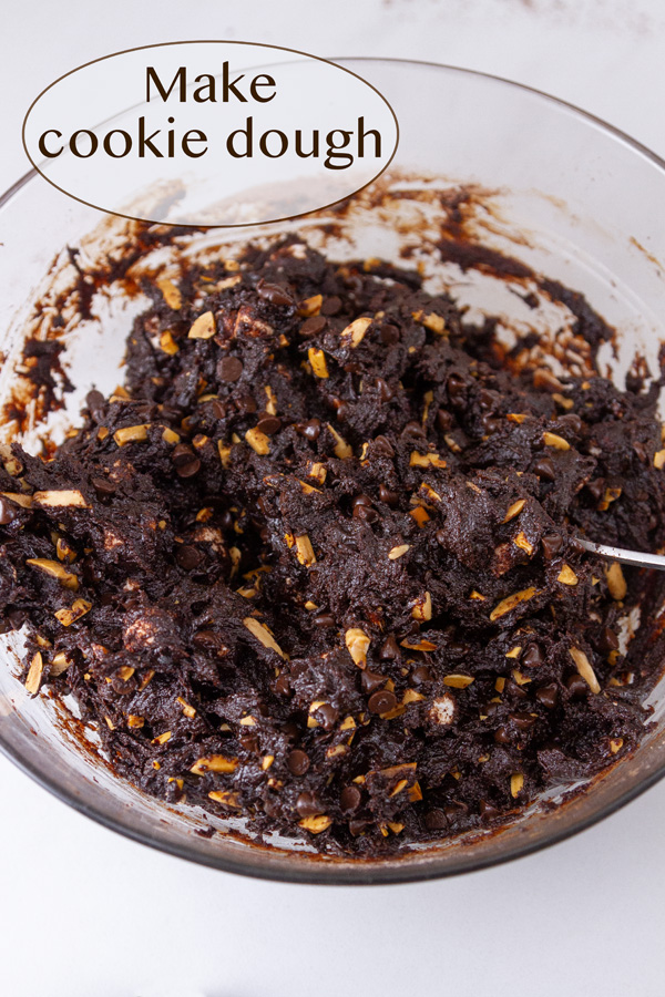 cookie dough in a bowl