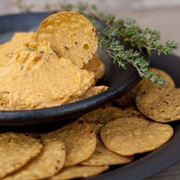 butternut squash, chipotle, and thyme combine to make a slightly sweet and spicy dip