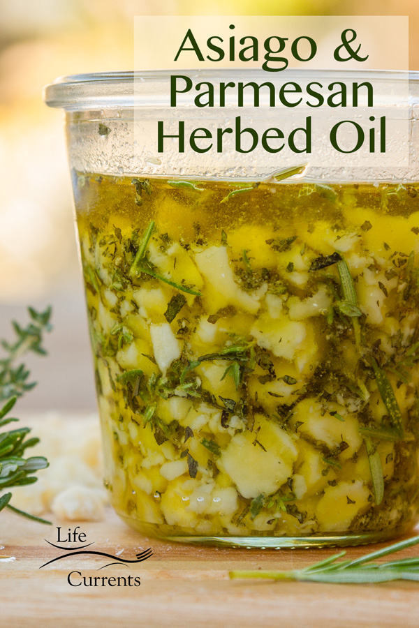 Asiago & Parmesan Herbed Oil Asiago & Parmesan Herbed Oil