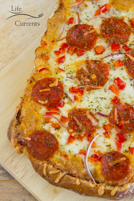 French Bread Pizza recipe - quick and easy 