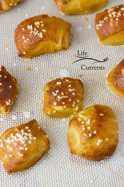 Homemade Pretzels - baked pretzel bites