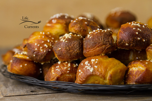 Homemade Pretzels - for an impressive display, load them all up in a big pile!