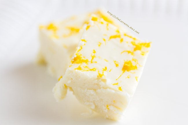 Lemon Fudge {just be nice} Lemon Fudge {just be nice} easy dessert quick lemon Meyer lemon