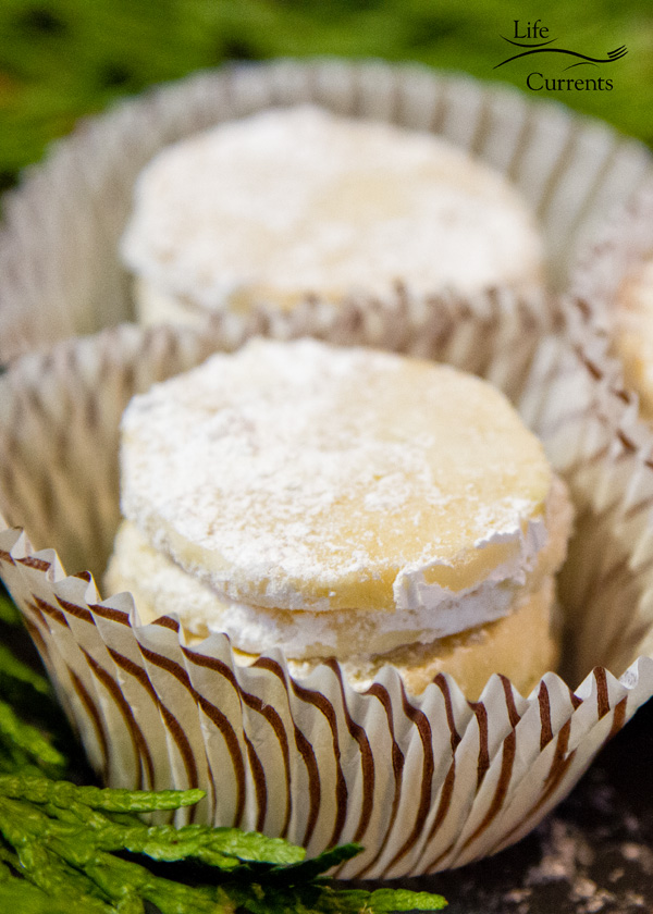 Lime Meltaway Cookies are sweet little shortbread cookies with a kiss of lime