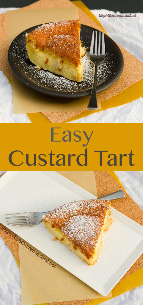 Custard Tart or 1-2-3 Tart Recipe