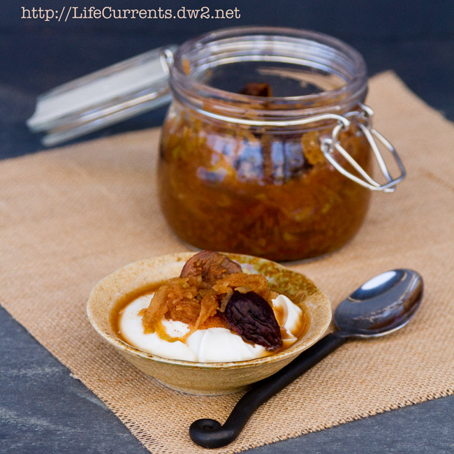 Bourbon Fig & Apple Sauce: great for breakfast or dessert | Life Currents 