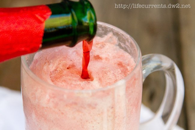 Lambic Ice Cream Float | Life Currents #dessert #iceCream #beverage #beer https://lifecurrentsblog.com