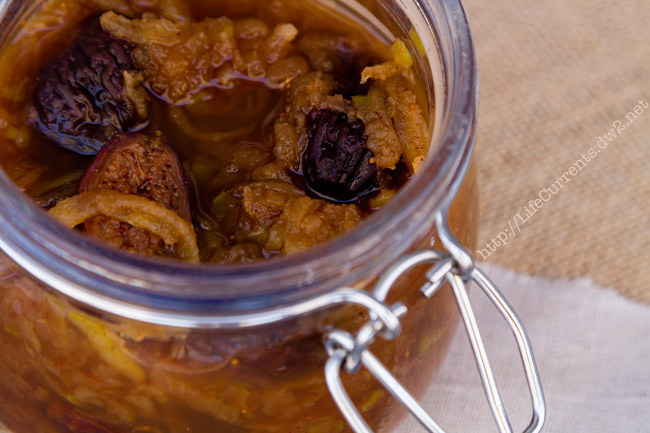 Bourbon Fig & Apple Sauce: great for breakfast or dessert