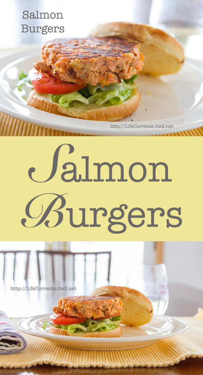 Salmon Burgers by Life Currents