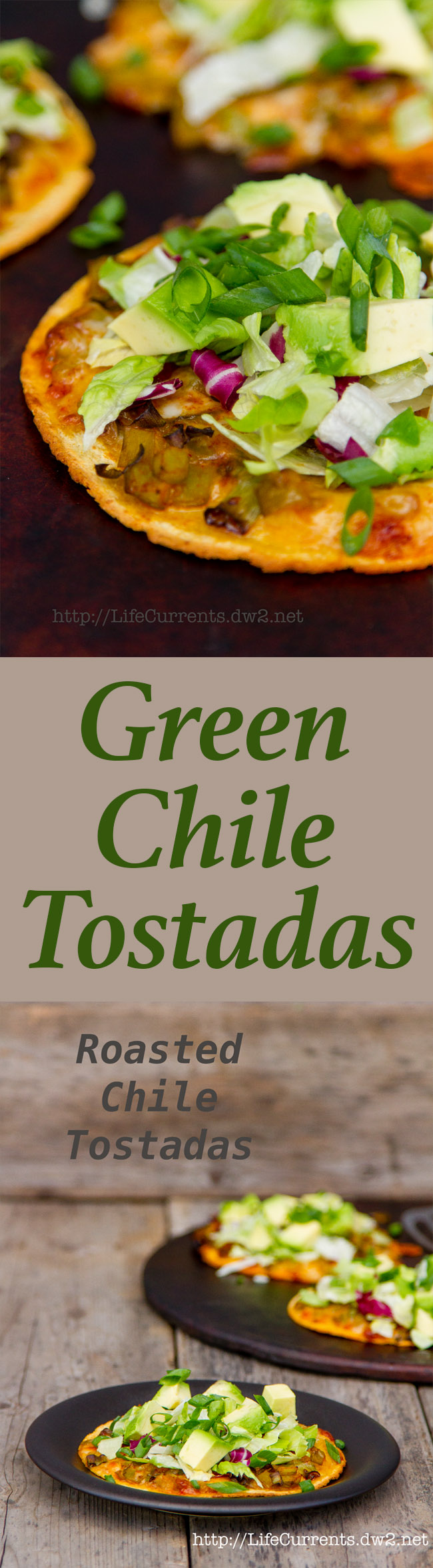 Roasted Chile Tostadas