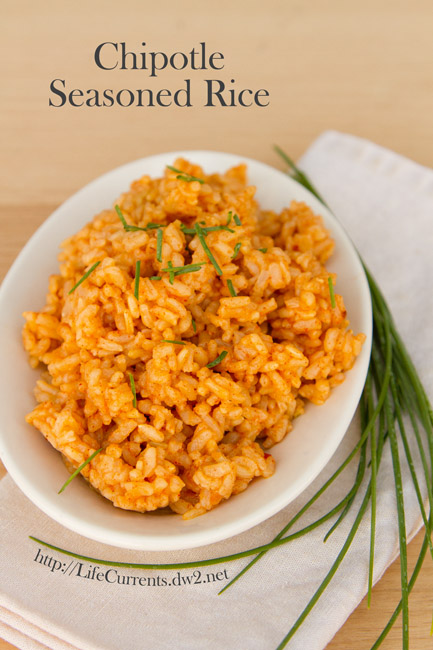 Chipotle Seasoned Rice vegan side dish vegetarian gluten-free