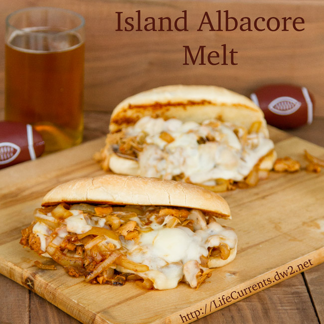 Island Trollers Albacore Melt for Tailgating Snacks month | Life Currents 