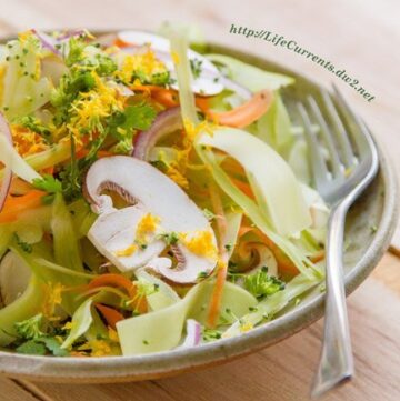 Shaved Broccoli Salad from Life Currents detox cleanse vegan vegetarian healthy gluten-free fresh https://lifecurrentsblog.com