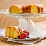 Almond Cake with coconut Butter Drizzle by Life Currents https://lifecurrentsblog.com