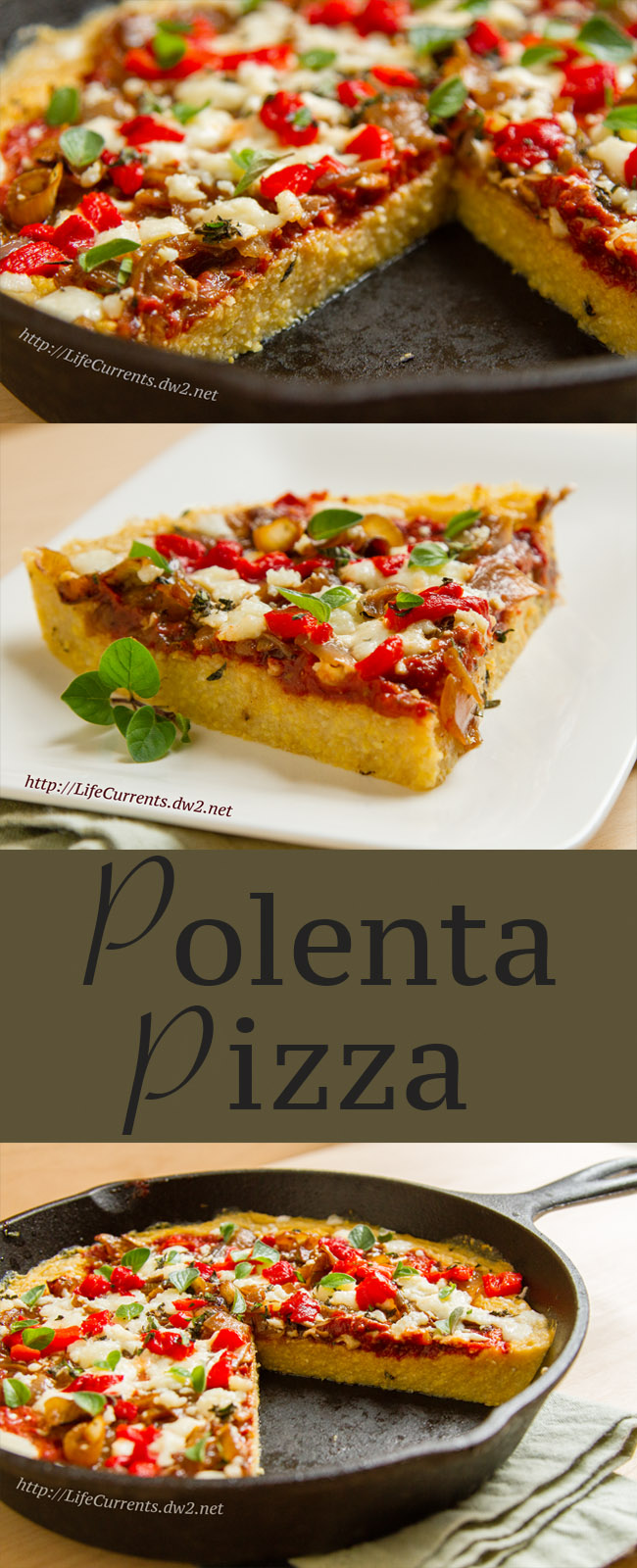 Polenta Pizza Recipe healthy pizza