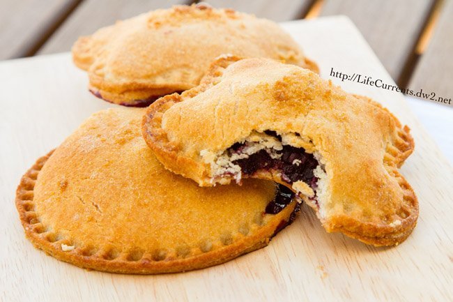 Blackberry Nutella Hand Pies are super fun for back to school lunches! by Life Currents