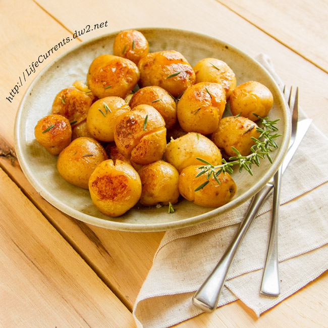 Potatoes Fondantes, or smashed potatoes, are so delicious! I&rsquo;ve been making them for dinner parties and special events for years, and always get requests for the recipe. 