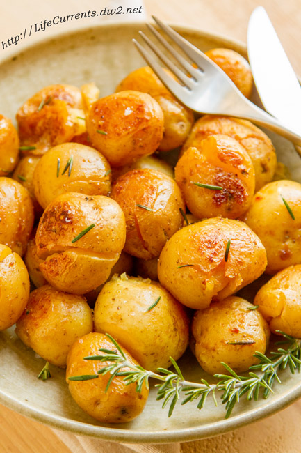 Potatoes Fondantes, or smashed potatoes, are so delicious! I&rsquo;ve been making them for dinner parties and special events for years, and always get requests for the recipe. 