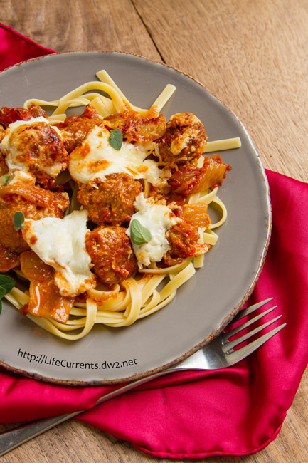 Baked Meatballs in Balsamic Tomato Sauce is a great weeknight meal, easy to make and makes great leftovers. Serve it over pasta or in a hoagie roll for a sandwich! Baked Meatballs in Balsamic Tomato Sauce is a great weeknight meal, easy to make and makes great leftovers. Serve it over pasta or in a hoagie roll for a sandwich!