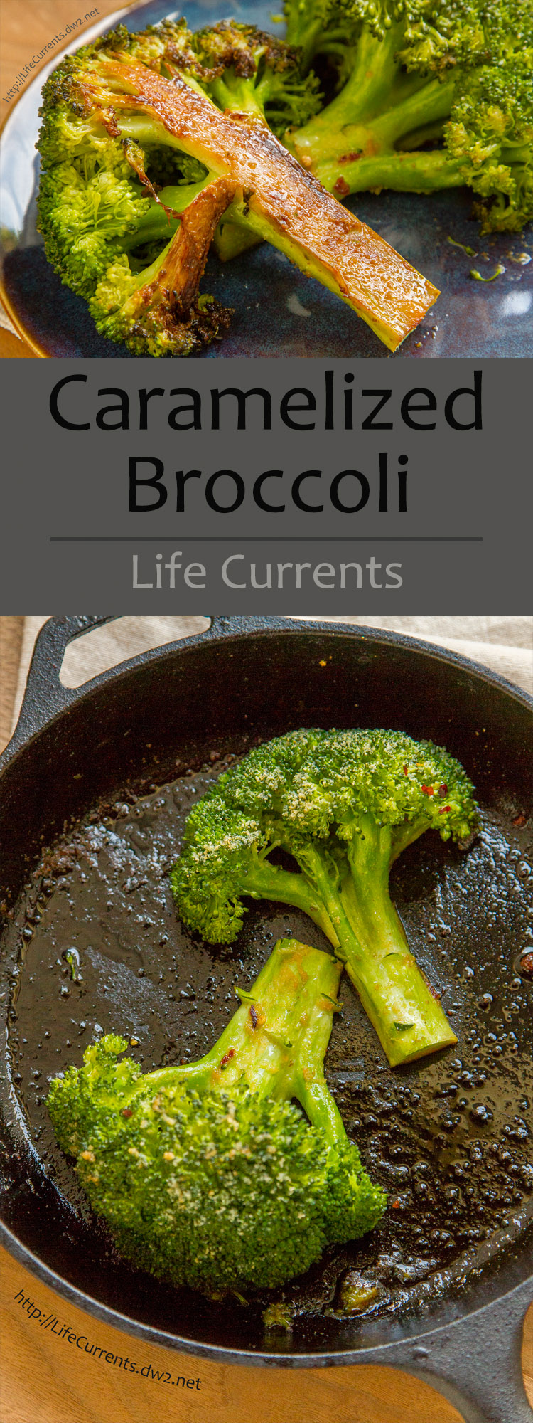 Even if you have picky eaters at home who say they don't like broccoli, this recipe for Caramelized Broccoli will get them to change their minds!