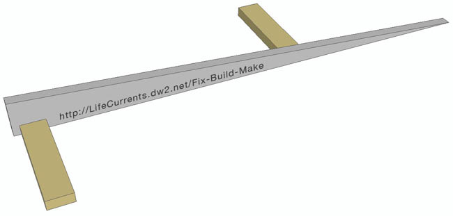 Wheelchair Accessible Ramps Post with Free Building Plans DIY Ramps Install 1st Spreaders (view A)