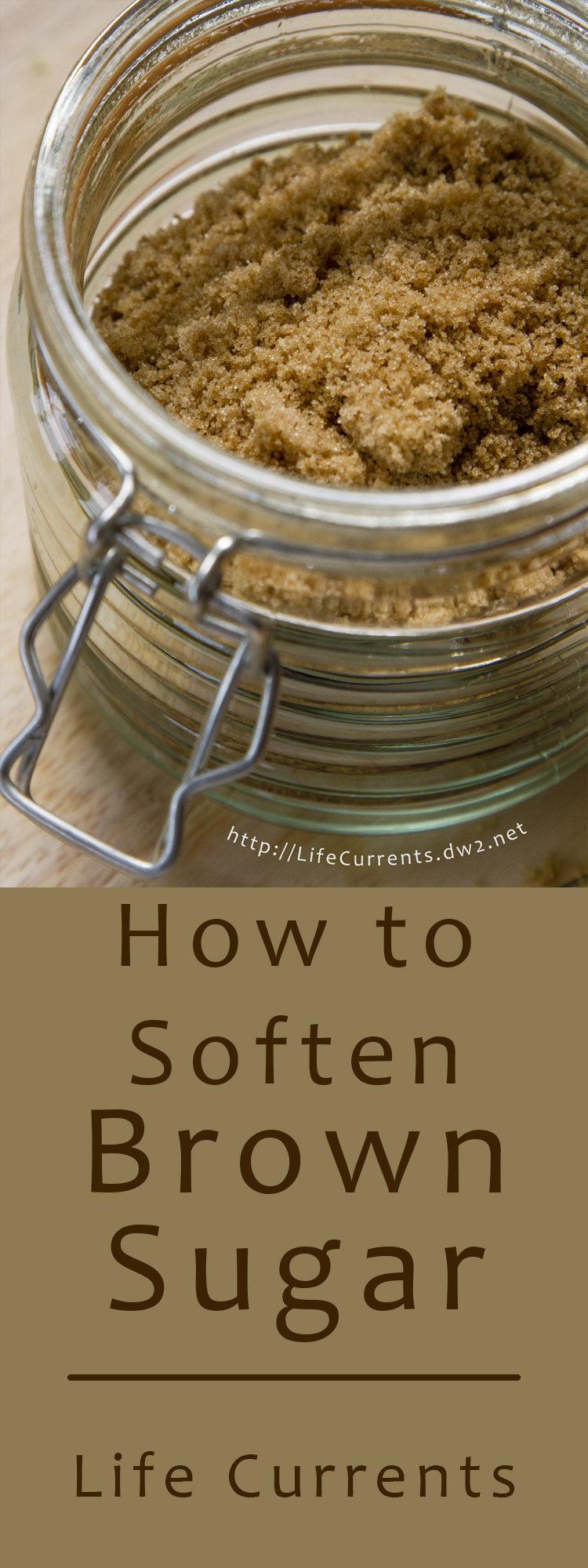 How to Soften Brown Sugar that's turned rock hard. Easy method that takes almost no time at all to make Brown Sugar soft again