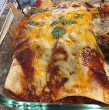 These Shrimp and Crab Enchiladas were the perfect balance of nice seafood flavors and Mexican flavors, and all wrapped in a nice complex sauce. The perfect comfort food!