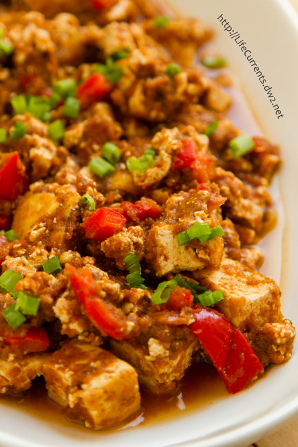 Braised Tofu in a full flavored vegan sauce. I give you: Copycat Chipotle Sofritos in the Slow Cooker or crock pot. This one is a keeper! Braised Tofu in a full flavored vegan sauce. I give you: Copycat Chipotle Sofritos in the Slow Cooker or crock pot. This one is a keeper!