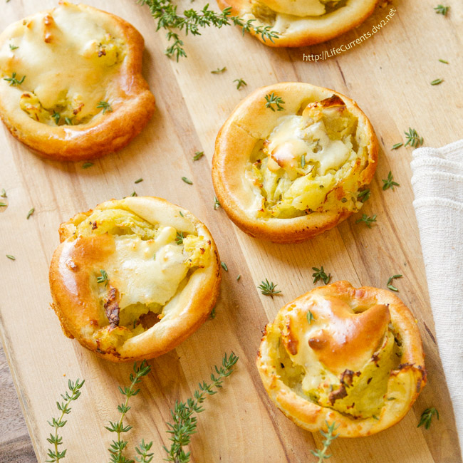 Savory Mashed Potato Puffs