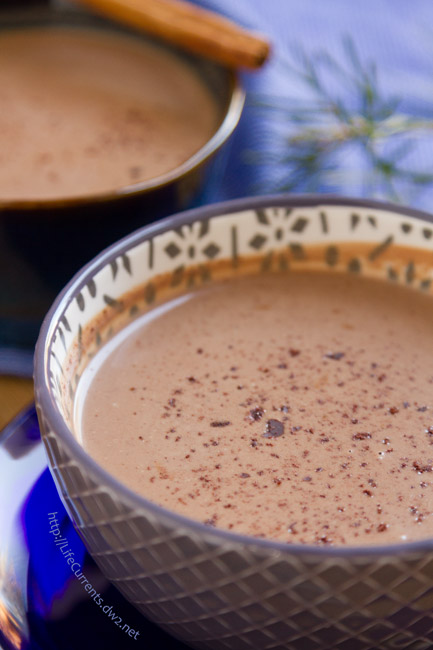 Mexican Mocha - thick, rich, healthy, and perfect for the cold winter months 