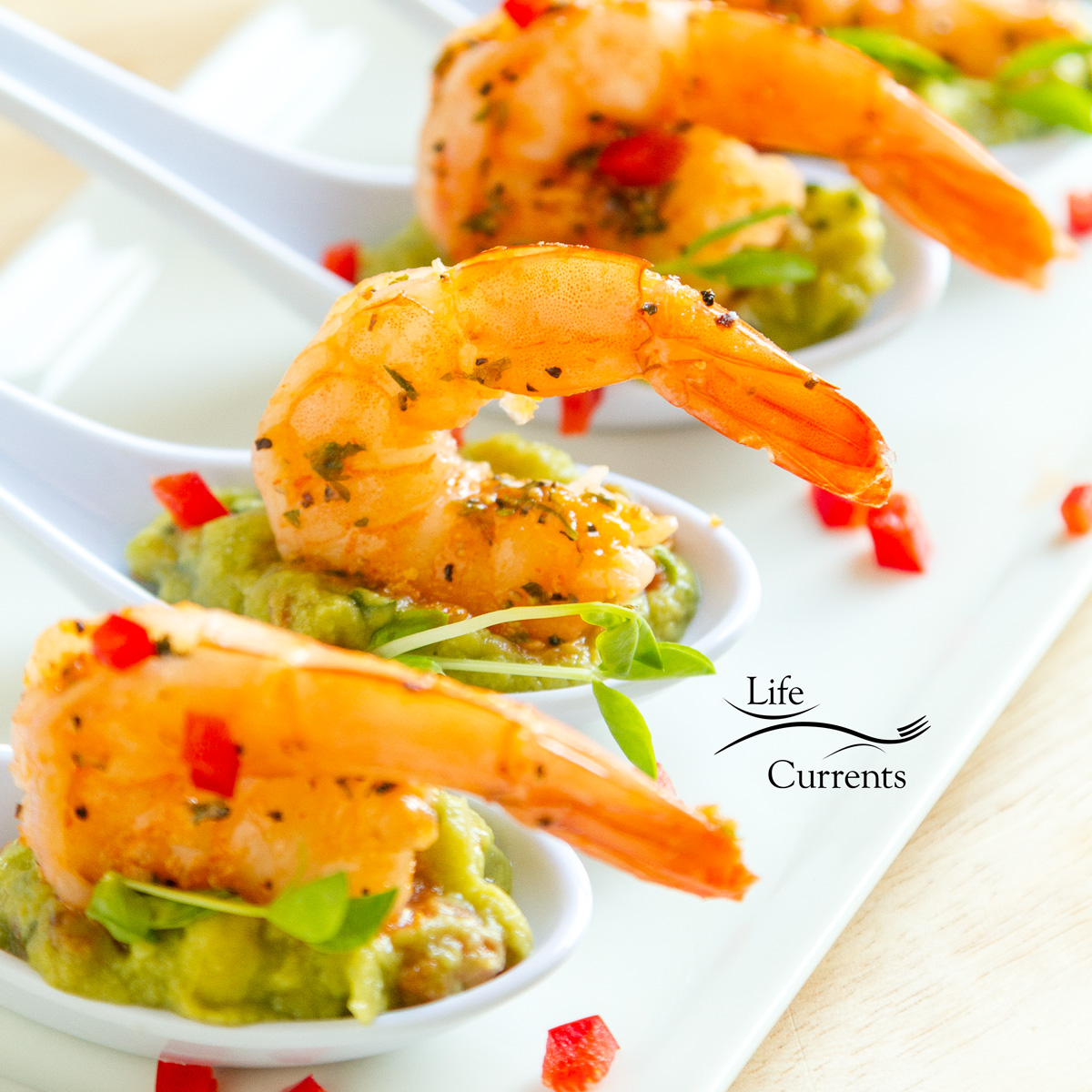 Guacamole Shrimp Appetizer Recipe