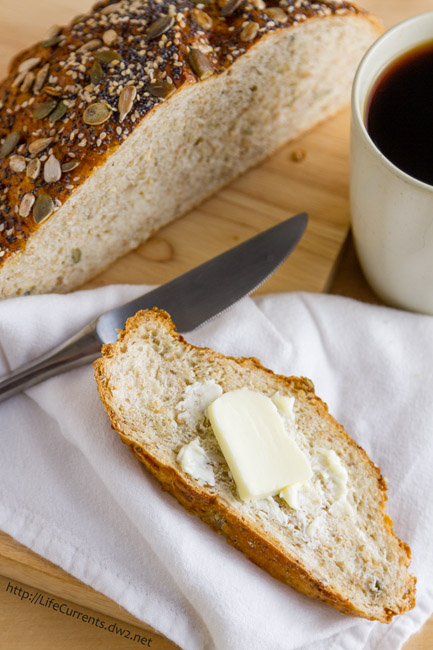 Cook’s Country Dakota Bread - hot fresh seven grain homemade bread from scratch - it doesn't get any better or any more comforting than this, and with some added nutrition from the whole grains Dakota Bread from Cook's Country