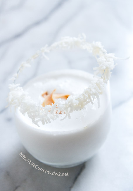 Coconut Cocktail is the best of Winter, in a pretty glass! You&rsquo;ll love celebrating Winter with this wonderful cocktail. There's an alcohol-free recipe option too!