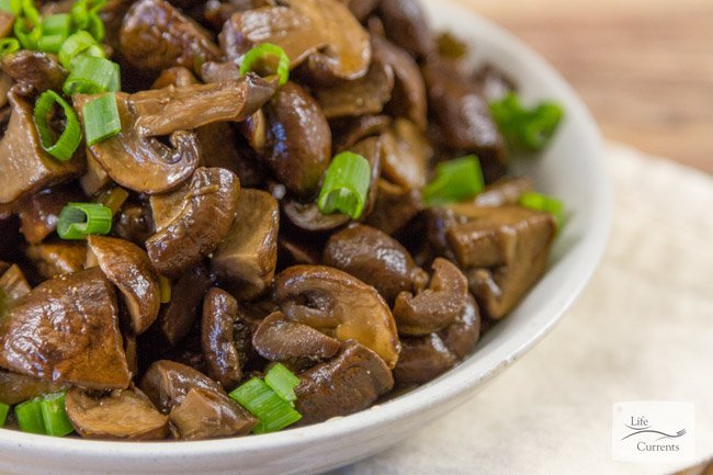 Crock Pot {or Slow Cooker} Mushroom Asada or Hongos Asada in Spanish are vegan, vegetarian, gluten-free, and perfect for Cinco de Mayo or any Taco Tuesday!