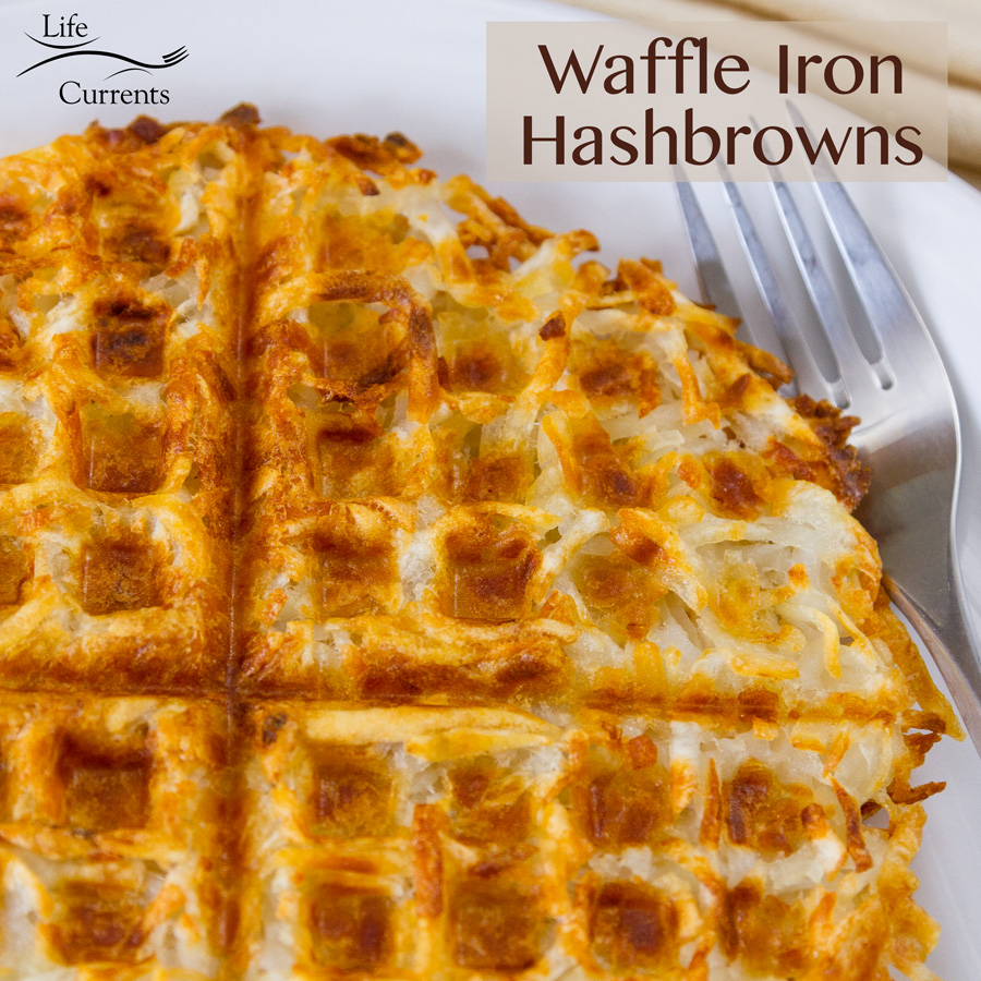 Waffle Iron Hashbrowns