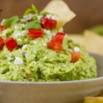 Mexican Avocado Cotija Dip is so good! an impressive and fancy dip that’s perfect for entertaining.