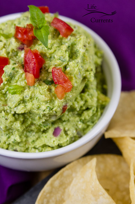 Mediterranean Avocado Feta Dip is filled with wonderful earthy basil and salty feta cheese. This dip will be welcome at your next party! 