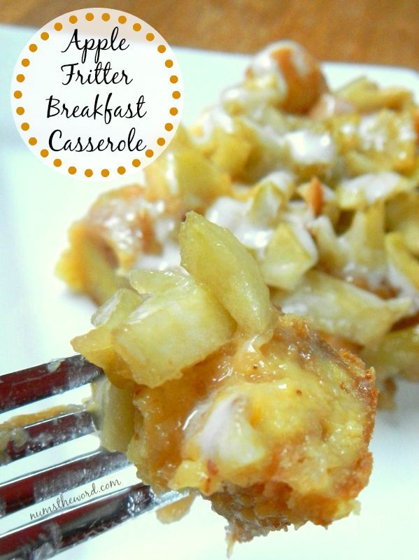 Recipes that use Apple Butter - Apple Fritter Breakfast Casserole Recipes that use Apple Butter - Apple Fritter Breakfast Casserole