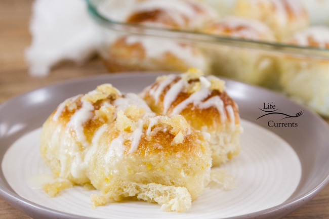 Lemon Pull-Apart Rolls - easy and yummy