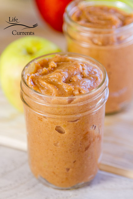 Crock Pot or Slow Cooker Apple Butter recipe - only 3 ingredients for a delicious spread