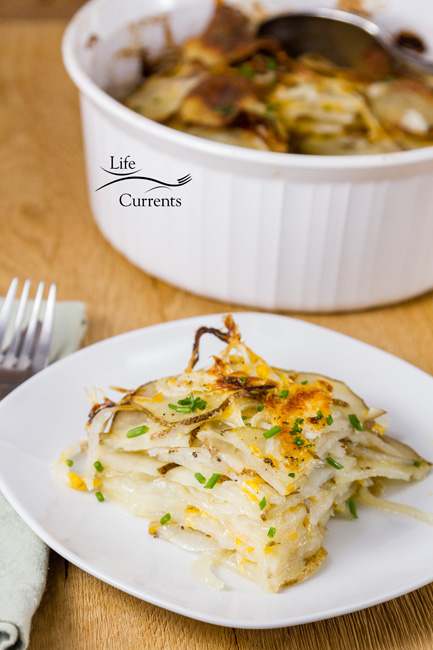 Skinny Potato and Onion Bake Casserole Perfect for holidays or just serving with a weeknight dinner. Skinny Potato and Onion Bake Casserole Perfect for holidays or just serving with a weeknight dinner.