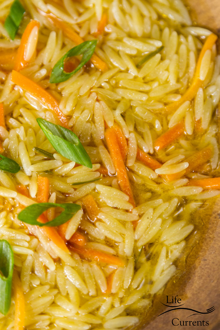 Rosemary Orzo Soup - It&rsquo;s super comforting, and a bit like my version of chicken noodle soup to help you feel better