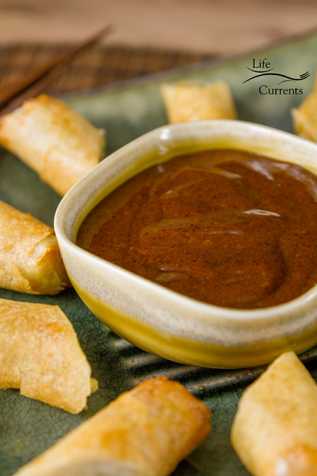 Dipping Sauce served with eggrolls 